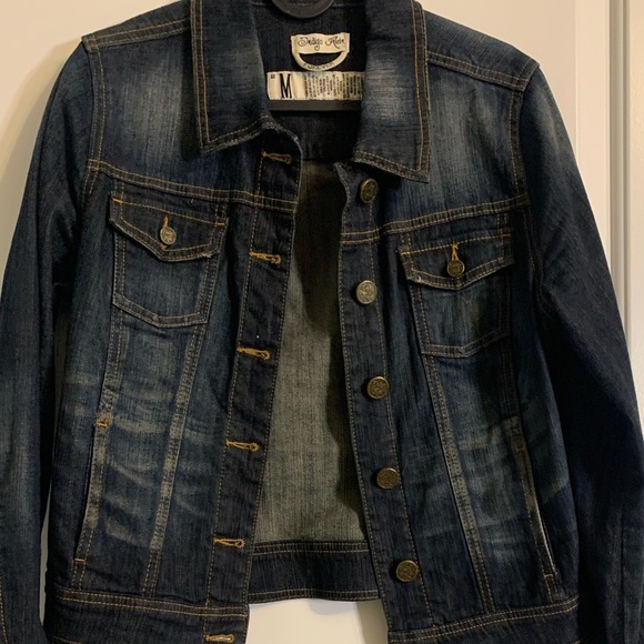 Denim Jacket, Indigo Rein, Medium. Used in excellent condition. Like New. - Picture 3 of 4